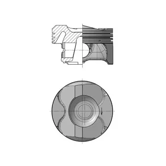 Piston KOLBENSCHMIDT 40089600