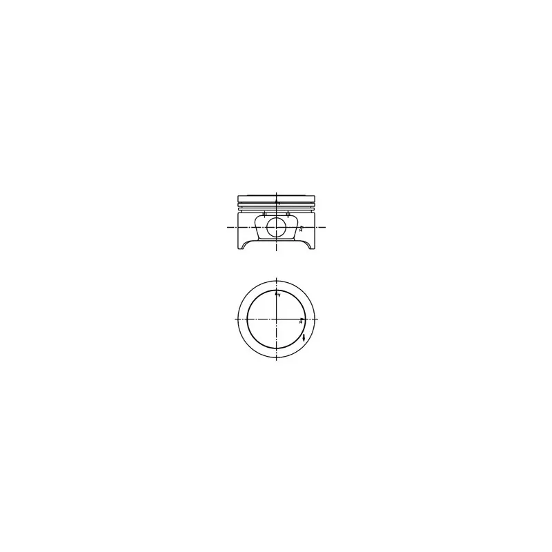 Piston KOLBENSCHMIDT 40161600
