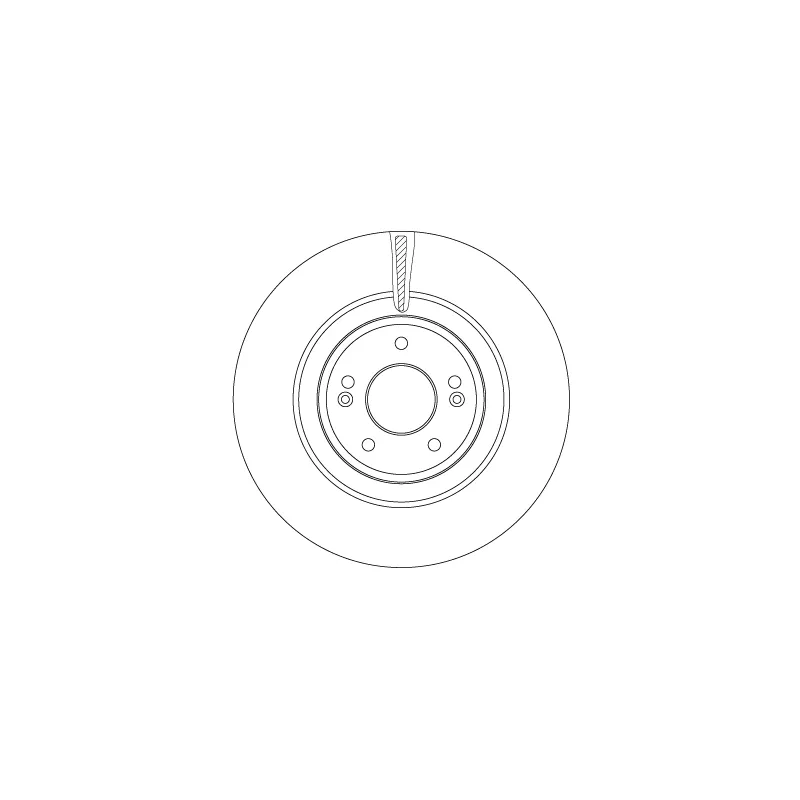 Jeu de 2 disques de frein avant TRW DF6572