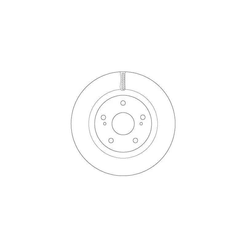 Jeu de 2 disques de frein avant TRW DF6576