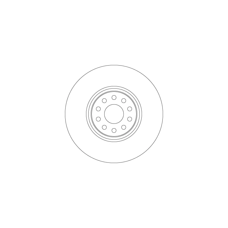 Jeu de 2 disques de frein avant TRW DF6733S
