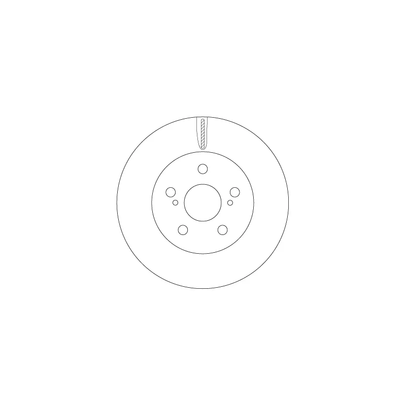 Jeu de 2 disques de frein avant TRW DF6734