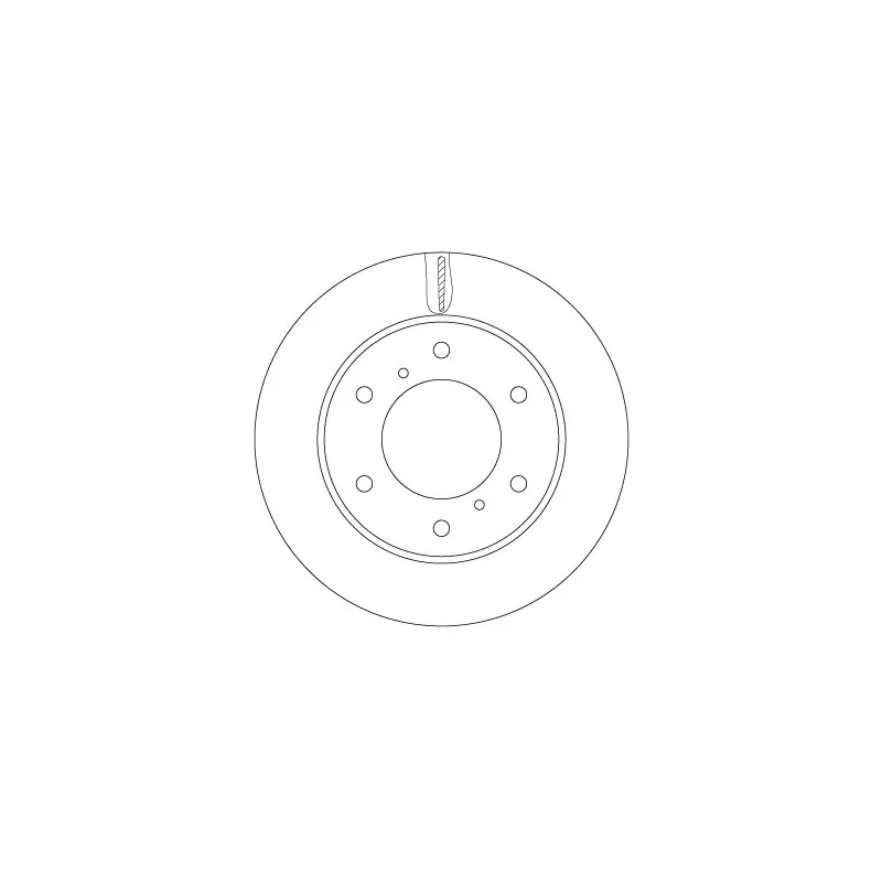 Jeu de 2 disques de frein avant TRW DF6735