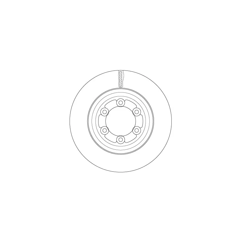 Jeu de 2 disques de frein avant TRW DF6736S