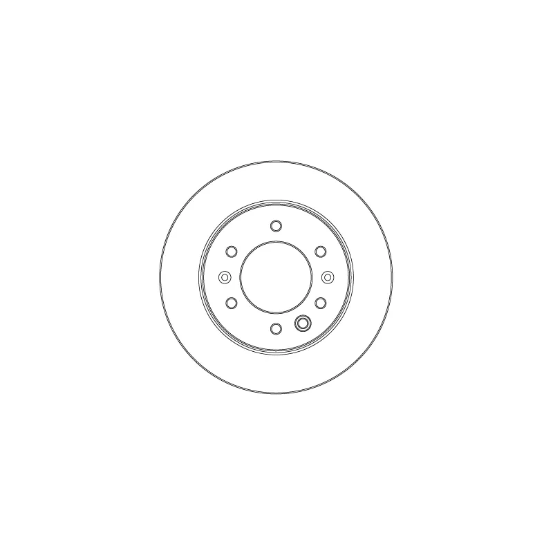 Jeu de 2 disques de frein arrière TRW DF6961S