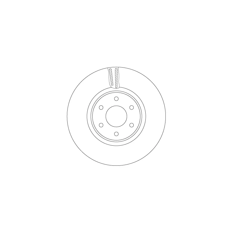 Jeu de 2 disques de frein avant TRW DF6968S