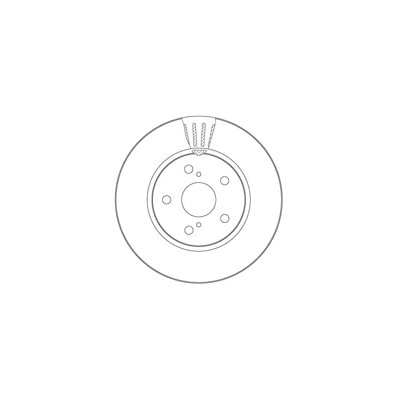 Jeu de 2 disques de frein avant TRW DF6986S