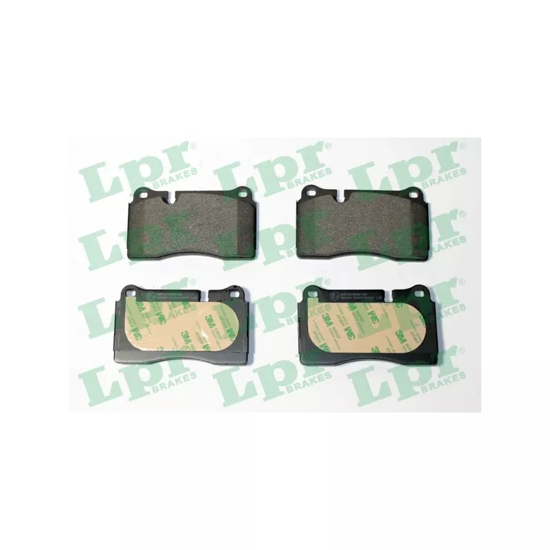 Jeu de 4 plaquettes de frein avant LPR 05P2327