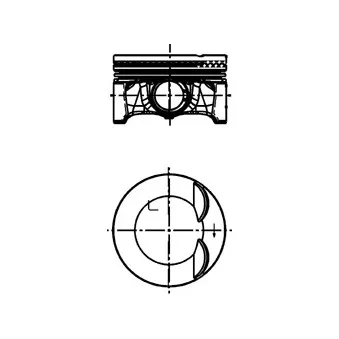 Piston KOLBENSCHMIDT 40247610