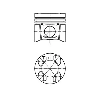Piston KOLBENSCHMIDT 40271600