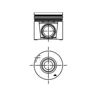 Piston KOLBENSCHMIDT 40285610