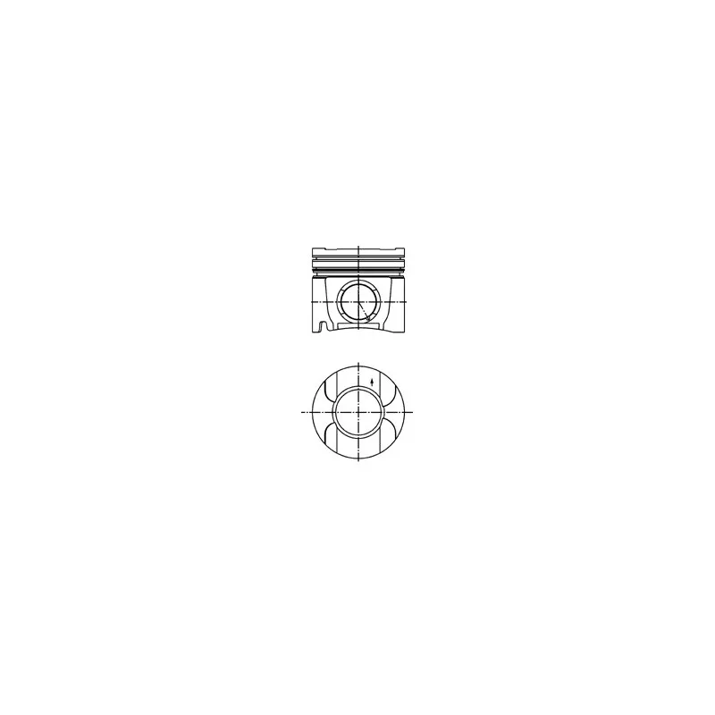 Piston KOLBENSCHMIDT 40292620