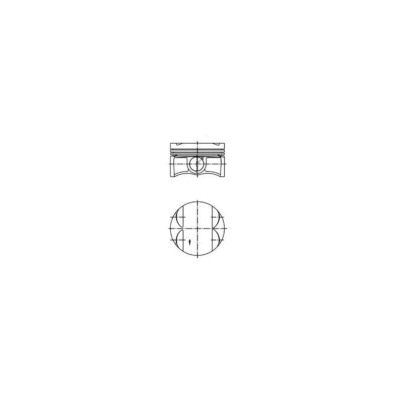 Piston KOLBENSCHMIDT 40303610