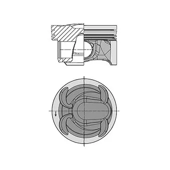 Piston KOLBENSCHMIDT 40315600