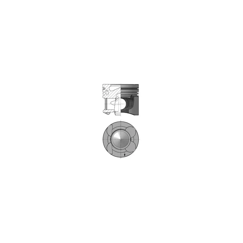Piston KOLBENSCHMIDT 40363610