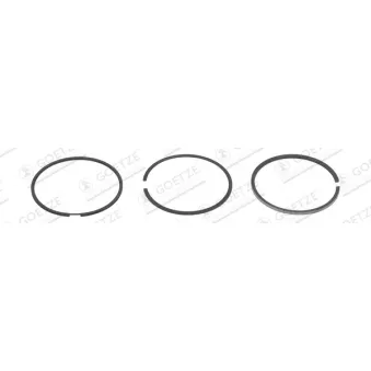 Jeu de segments de pistons GOETZE ENGINE 08-137500-30