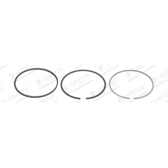 Jeu de segments de pistons GOETZE ENGINE 08-448507-00