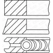 Jeu de segments de pistons GOETZE ENGINE 08-451400-10 - Visuel 2