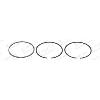 Jeu de segments de pistons GOETZE ENGINE 08-452800-10