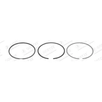 Jeu de segments de pistons GOETZE ENGINE 08-453007-00