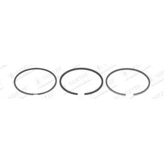 Jeu de segments de pistons GOETZE ENGINE 08-453100-00