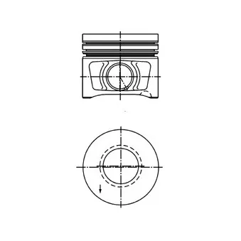 Piston KOLBENSCHMIDT 40387600