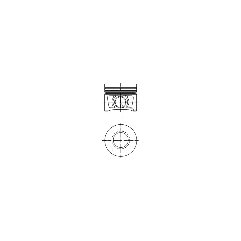 Piston KOLBENSCHMIDT 40387610