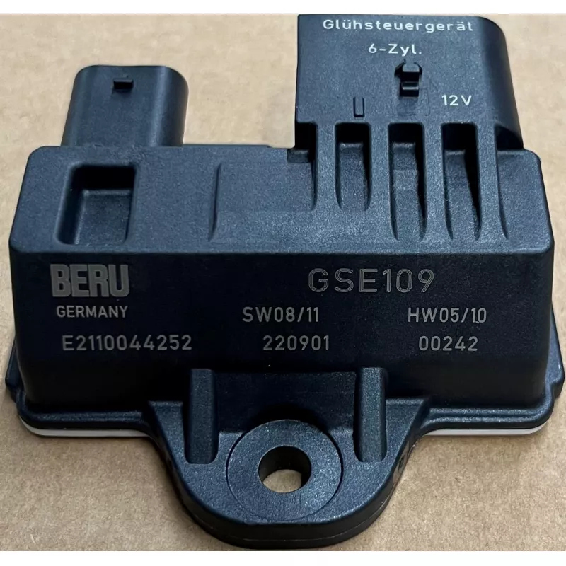 Appareil de commande, temps de préchauffage BERU GSE109