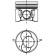 Piston KOLBENSCHMIDT 40421600 - Visuel 1