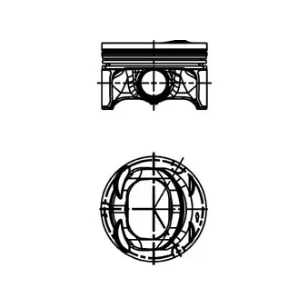 Piston KOLBENSCHMIDT 40477610