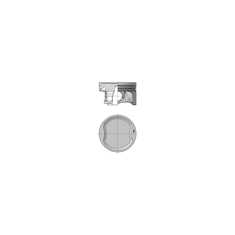 Piston KOLBENSCHMIDT 40571600