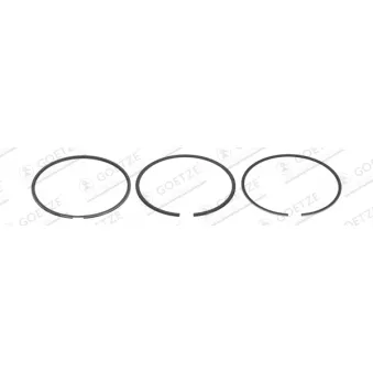 Jeu de segments de pistons GOETZE ENGINE 08-452707-00