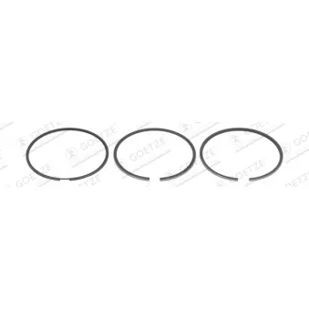 Jeu de segments de pistons GOETZE ENGINE 08-452900-00