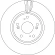 Jeu de 2 disques de frein avant TRW DF4432S - Visuel 2