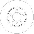 Jeu de 2 disques de frein avant TRW DF4459 - Visuel 2