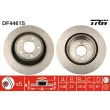 Jeu de 2 disques de frein arrière TRW DF4461S - Visuel 1