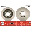 Jeu de 2 disques de frein avant TRW DF4485 - Visuel 1