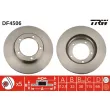 Jeu de 2 disques de frein avant TRW DF4506 - Visuel 1