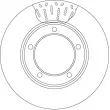 Jeu de 2 disques de frein avant TRW DF4506 - Visuel 2