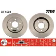 Jeu de 2 disques de frein avant TRW DF4508 - Visuel 1