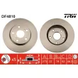 Jeu de 2 disques de frein avant TRW DF4810 - Visuel 1