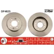 Jeu de 2 disques de frein avant TRW DF4825 - Visuel 1