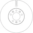 Jeu de 2 disques de frein avant TRW DF4849S - Visuel 2