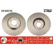 Jeu de 2 disques de frein avant TRW DF4853S - Visuel 1