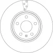 Jeu de 2 disques de frein avant TRW DF4866S - Visuel 2