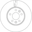 Jeu de 2 disques de frein avant TRW DF6751S - Visuel 3