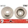 Jeu de 2 disques de frein avant TRW DF7127 - Visuel 1