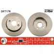 Jeu de 2 disques de frein avant TRW DF7178 - Visuel 1
