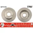 Jeu de 2 disques de frein avant TRW DF7218 - Visuel 1