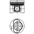Piston KOLBENSCHMIDT 40715600 - Visuel 1